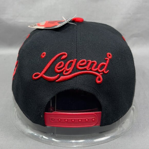Michael Jordan 23 Fly Snapback Hat Cap Chicago Bulls Red Legend Streetwear Mens - Picture 3 of 14